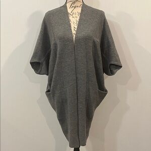 R|Label by the Reset wool dolman open front cardigan sweater with pockets L/XL